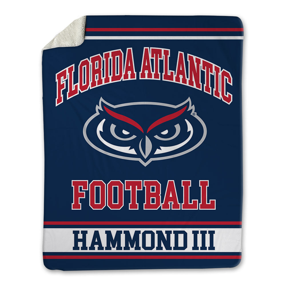 FAU - NCAA Football : Robert Hammond III - Blanket-0