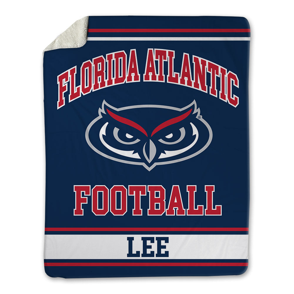 FAU - NCAA Football : Char'Quez Lee - Blanket-0