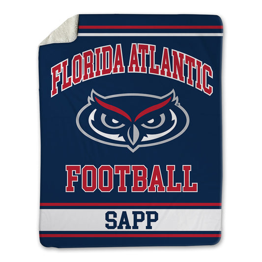 FAU - NCAA Football : QaeShon Sapp - Blanket-0