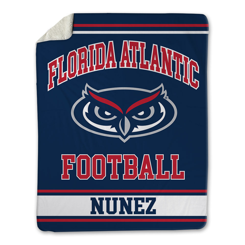 FAU - NCAA Football : Eduardo Nunez - Blanket-0