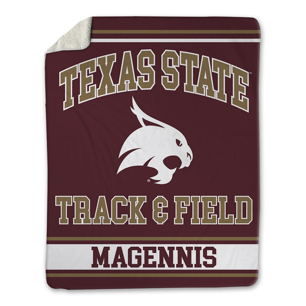 Texas State - NCAA Women's Track & Field : Sydney Magennis - Blanket-0