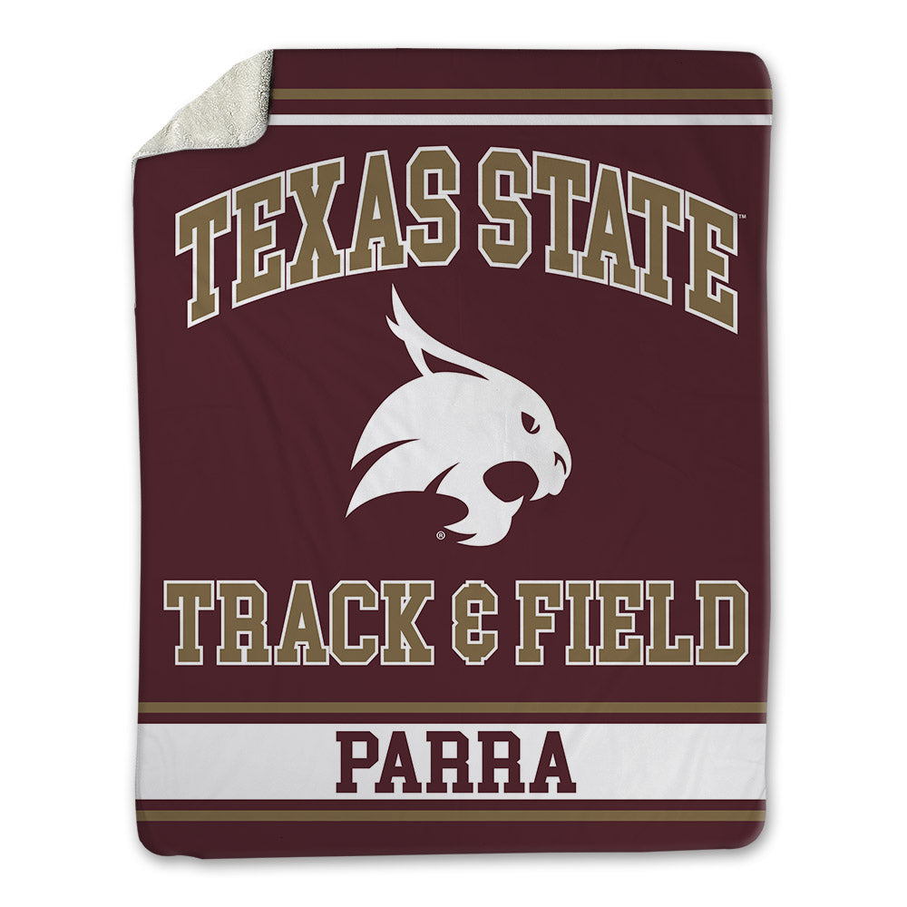 Texas State - NCAA Men's Track & Field : Anthony Parra - Blanket-0