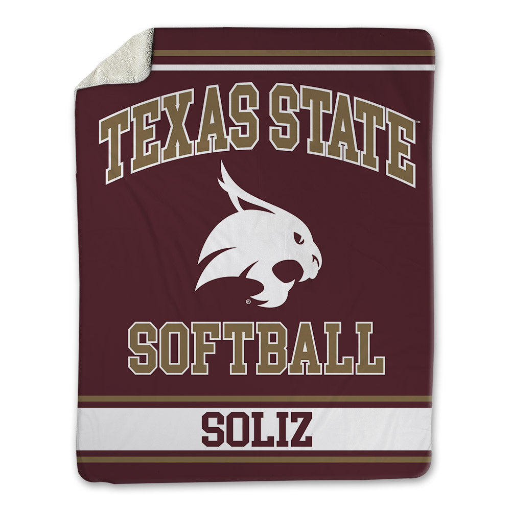 Texas State - NCAA Softball : Analisa Soliz - Blanket-0