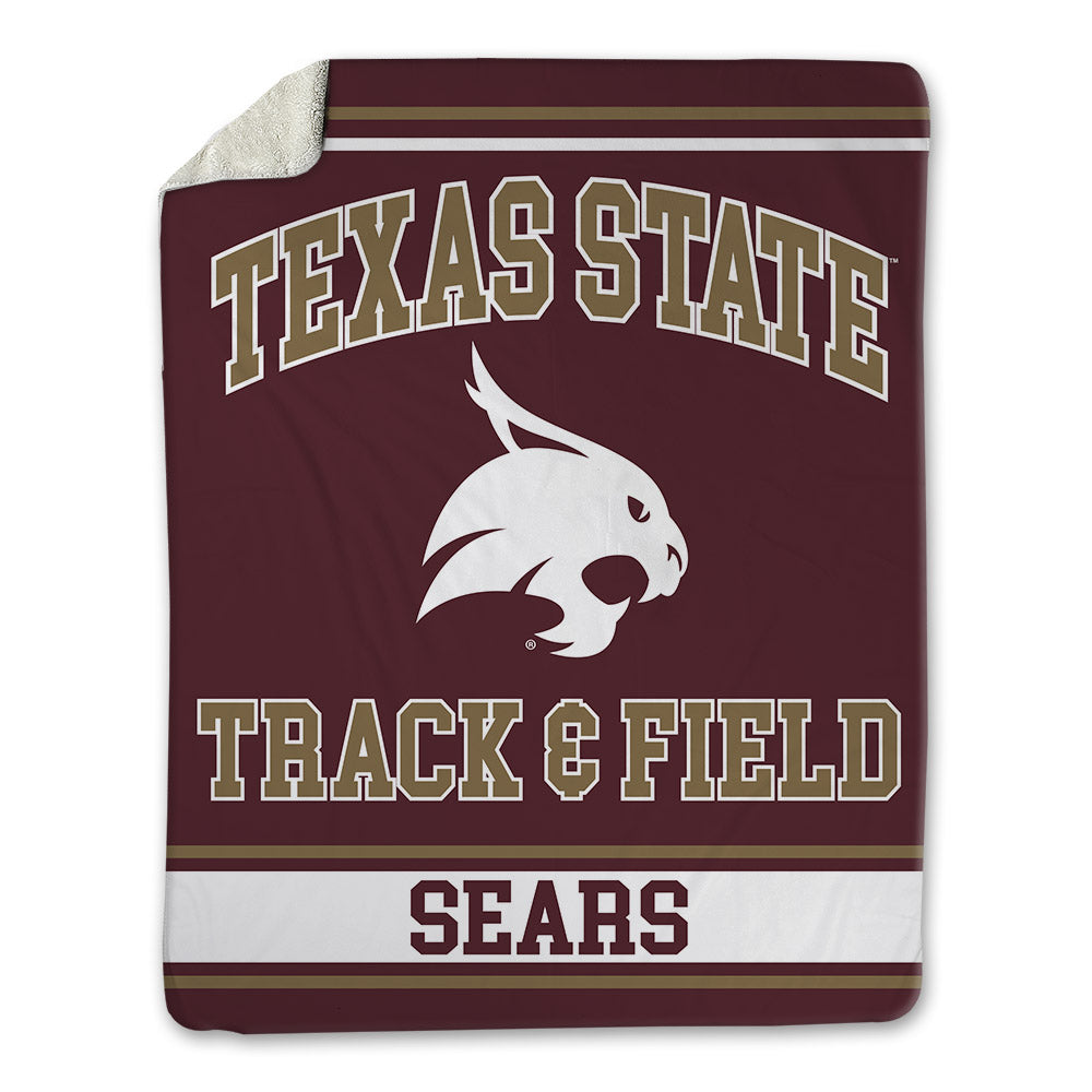 Texas State - NCAA Women's Track & Field : McKenah Sears - Blanket-0