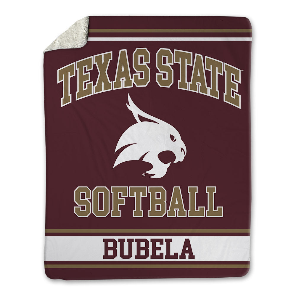 Texas State - NCAA Softball : Kate Bubela - Blanket-0