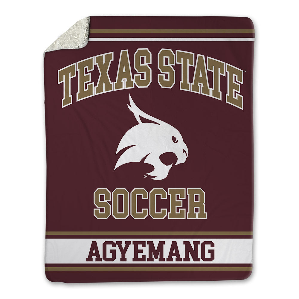 Texas State - NCAA Women's Soccer : Constance Agyemang - Blanket-0