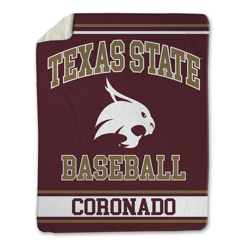 Texas State - NCAA Baseball : Victor Coronado - Blanket-0