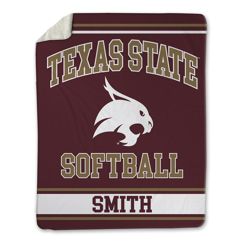 Texas State - NCAA Softball : Jj Smith - Blanket-0