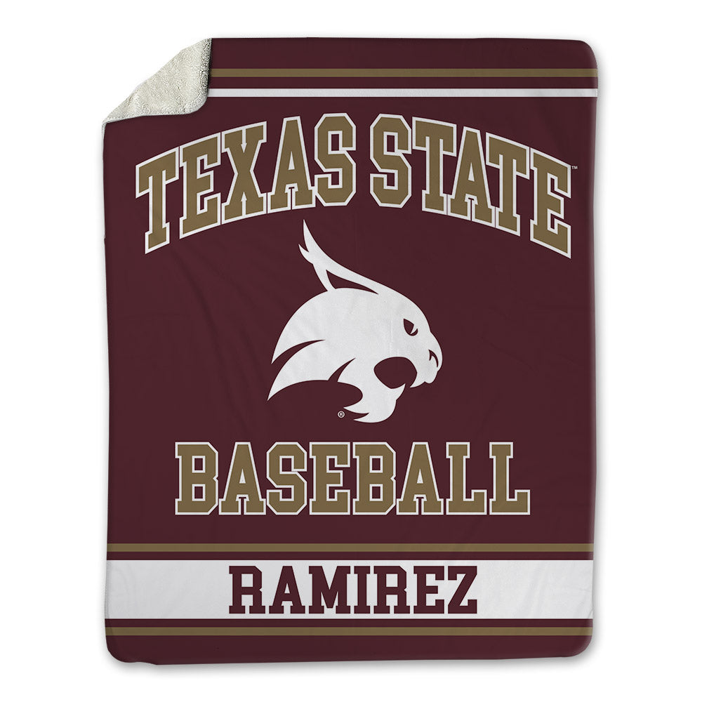 Texas State - NCAA Baseball : August Ramirez - Blanket-0