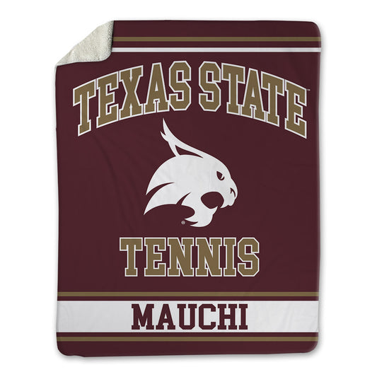 Texas State - NCAA Women's Tennis : Tadiwanashe Mauchi - Blanket-0