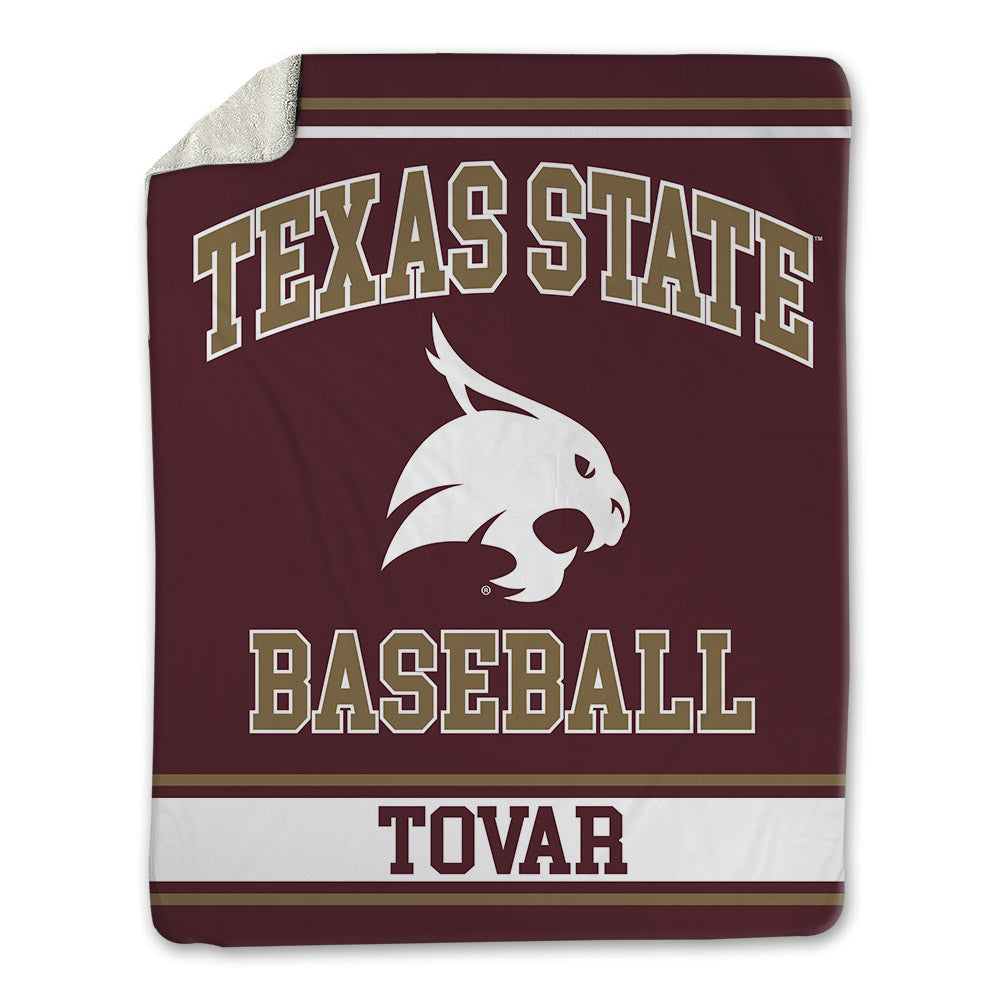 Texas State - NCAA Baseball : Jesus Tovar - Blanket-0