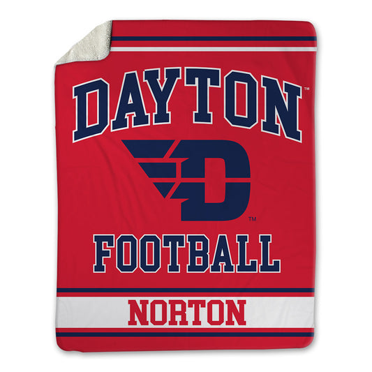 Dayton - NCAA Football : Brown Norton - Blanket-0