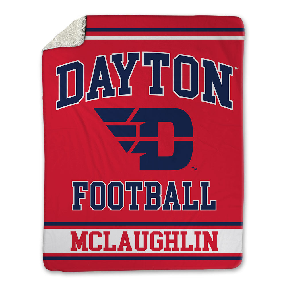 Dayton - NCAA Football : Pat McLaughlin - Blanket-0