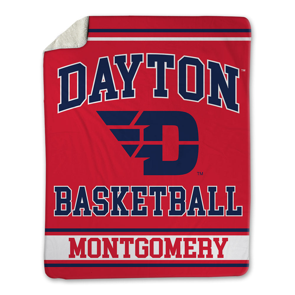 Dayton - NCAA Men's Basketball : De'Shayne Montgomery - Blanket-0