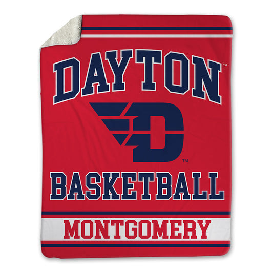 Dayton - NCAA Men's Basketball : De'Shayne Montgomery - Blanket-0