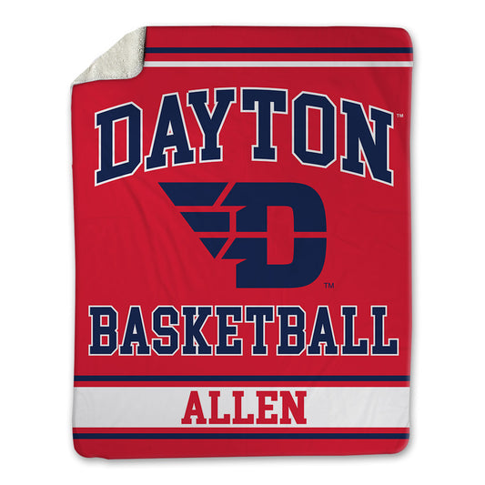 Dayton - NCAA Men's Basketball : Marvel Allen - Blanket-0