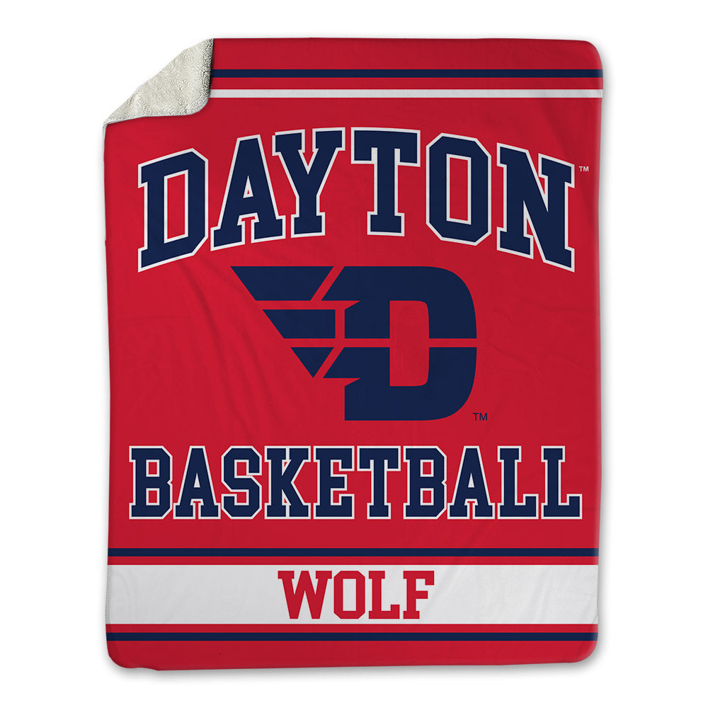 Dayton - NCAA Women's Basketball : Ivy Wolf - Blanket-0