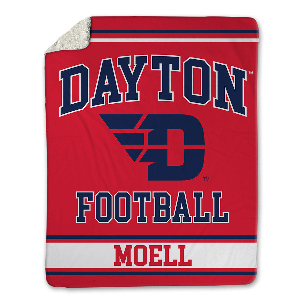 Dayton - NCAA Football : Levi Moell - Blanket-0