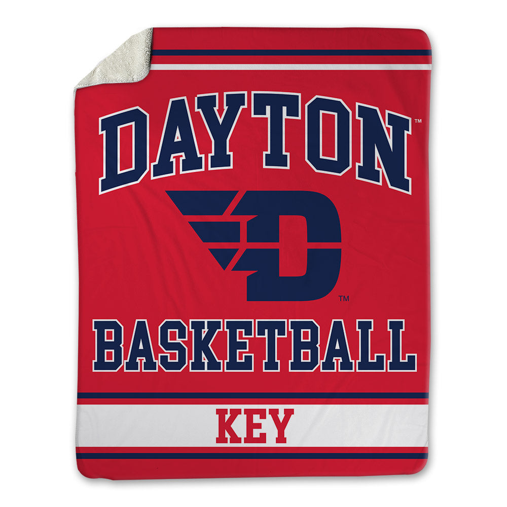 Dayton - NCAA Men's Basketball : Zed Key - Blanket-0