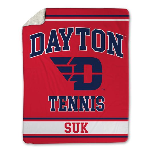 Dayton - NCAA Men's Tennis : Eric Suk - Blanket-0