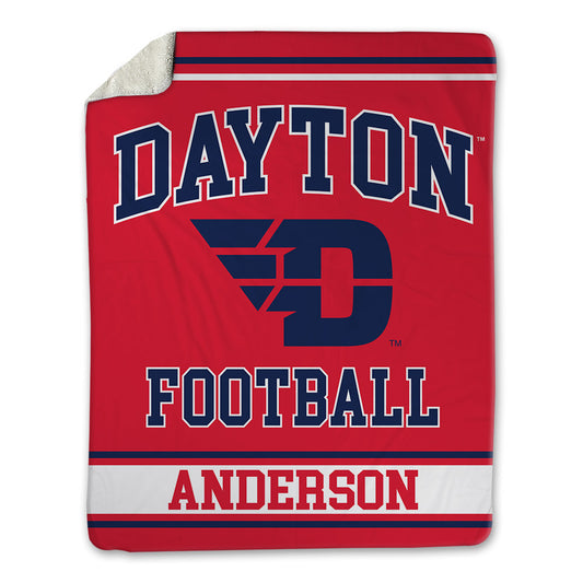 Dayton - NCAA Football : Josh Anderson - Blanket-0