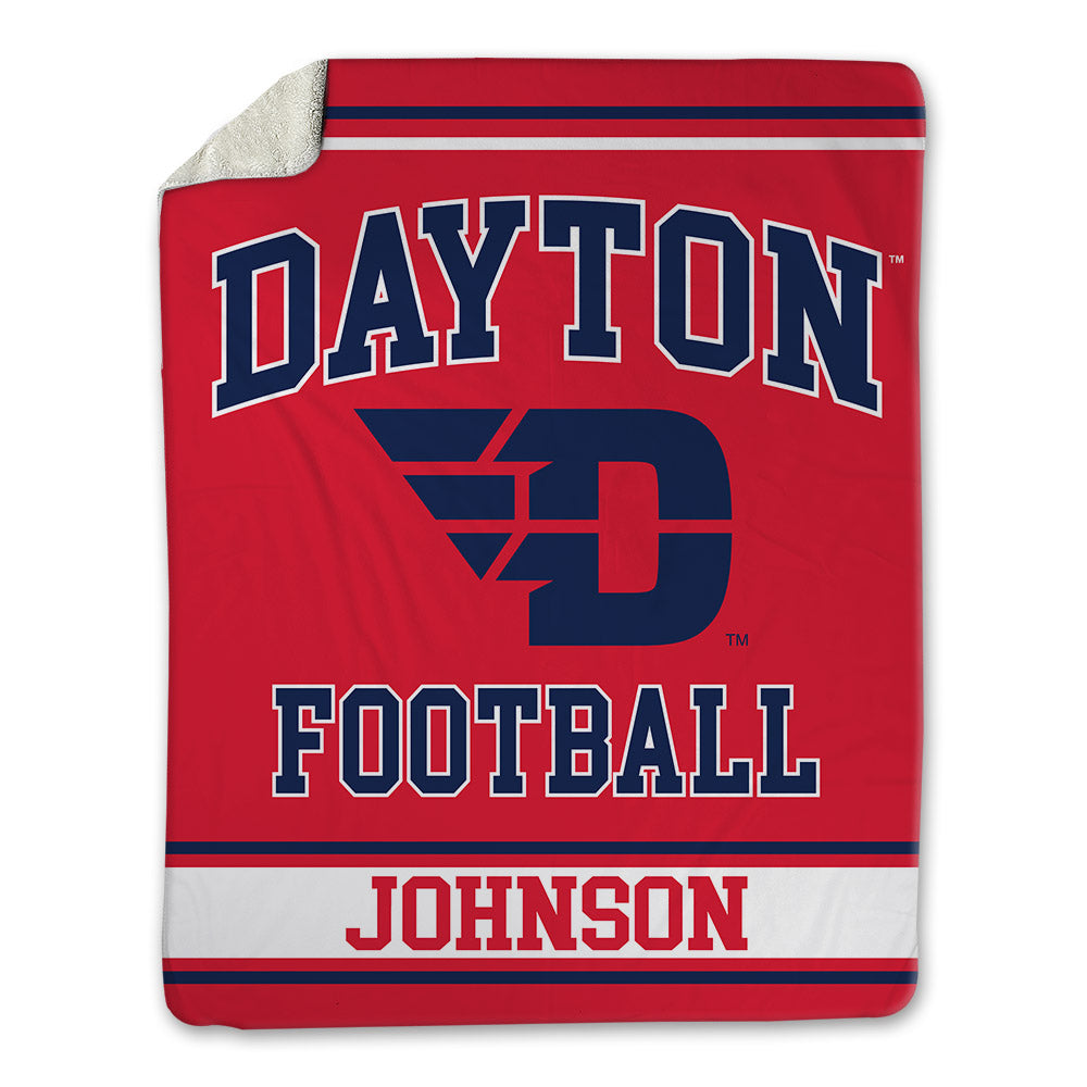 Dayton - NCAA Football : Cole Johnson - Blanket-0