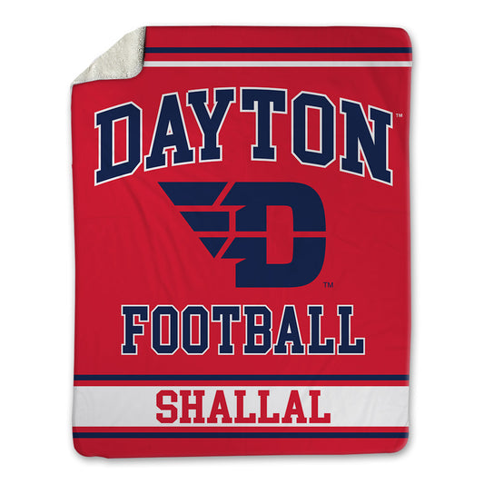 Dayton - NCAA Football : Lucas Shallal - Blanket-0