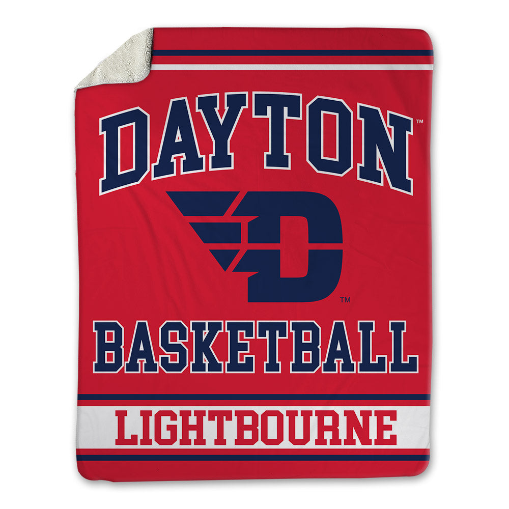 Dayton - NCAA Women's Basketball : Denika Lightbourne - Blanket-0