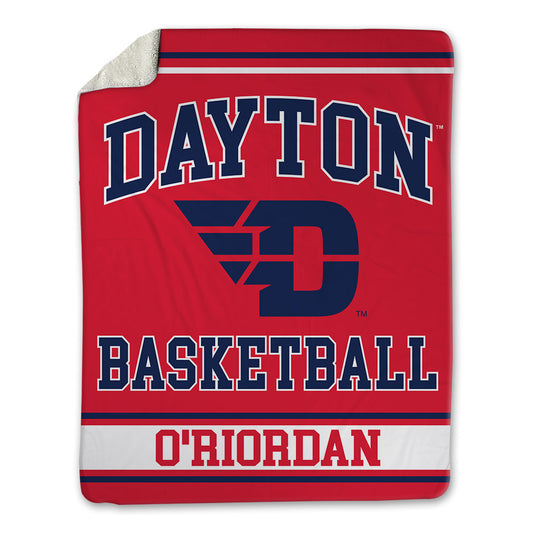 Dayton - NCAA Women's Basketball : Molly O'Riordan - Blanket-0