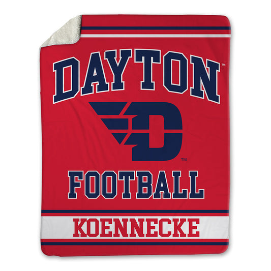 Dayton - NCAA Football : Colin Koennecke - Blanket-0