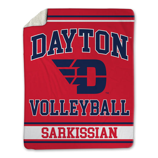 Dayton - NCAA Women's Volleyball : Liana Sarkissian - Blanket-0