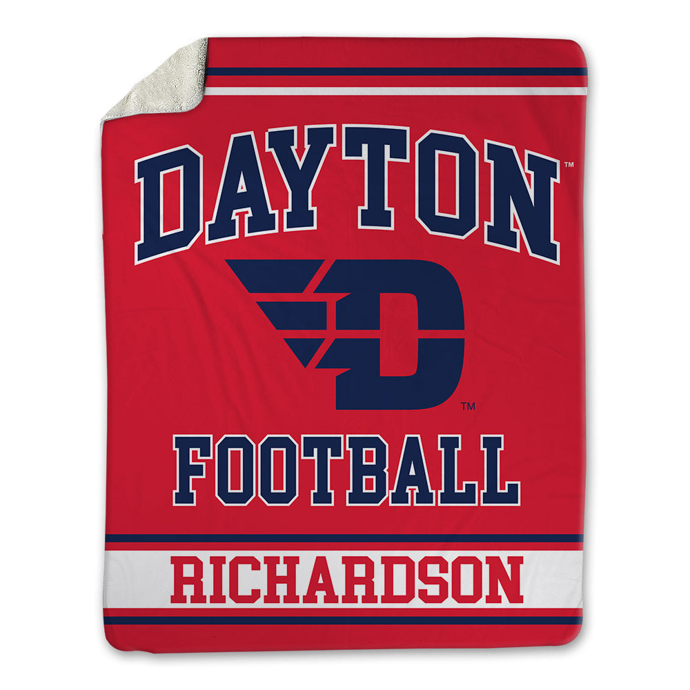 Dayton - NCAA Football : Reece Richardson - Blanket-0