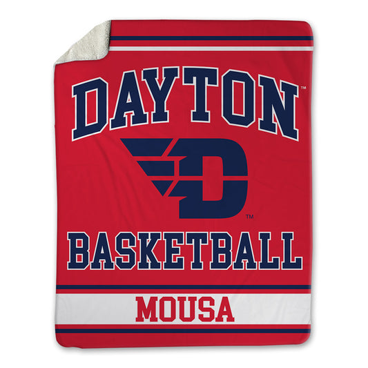 Dayton - NCAA Men's Basketball : Hamad Mousa - Blanket-0