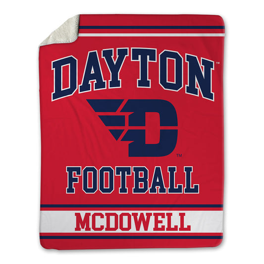 Dayton - NCAA Football : Zachary McDowell - Blanket-0