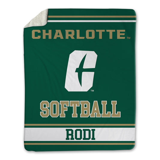 UNC Charlotte - NCAA Softball : Arianna Rodi - Blanket-0