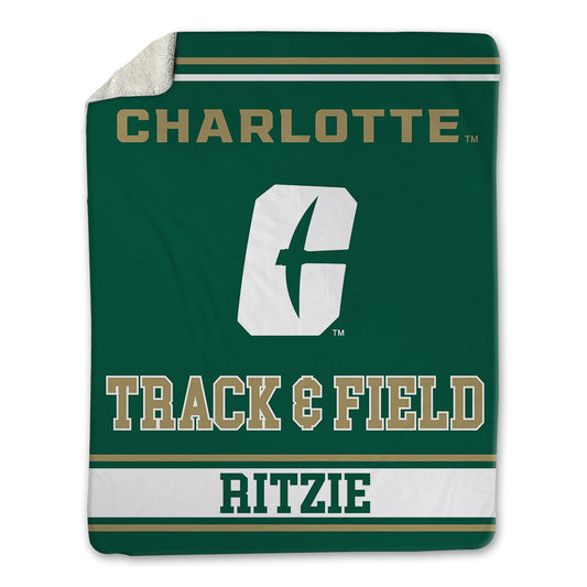 UNC Charlotte - NCAA Men's Track & Field : Jahnaul Ritzie - Blanket-0