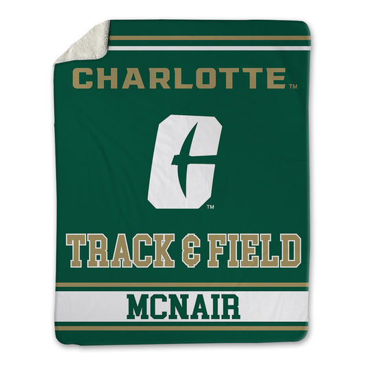 UNC Charlotte - NCAA Men's Track & Field : Jordan McNair - Blanket-0