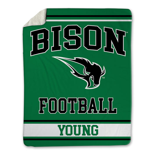 OKBU - NCAA Football : Matthew Young - Blanket-0