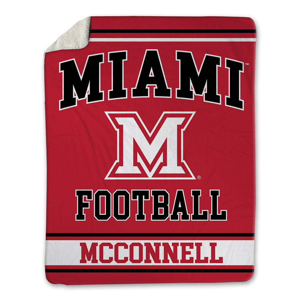 Miami of Ohio - NCAA Football : Vito McConnell - Blanket-0