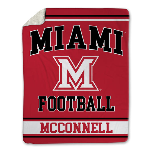 Miami of Ohio - NCAA Football : Vito McConnell - Blanket-0
