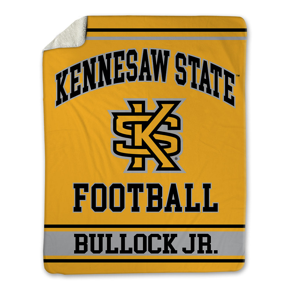 Kennesaw - NCAA Football : Gerard Bullock Jr. - Blanket-0