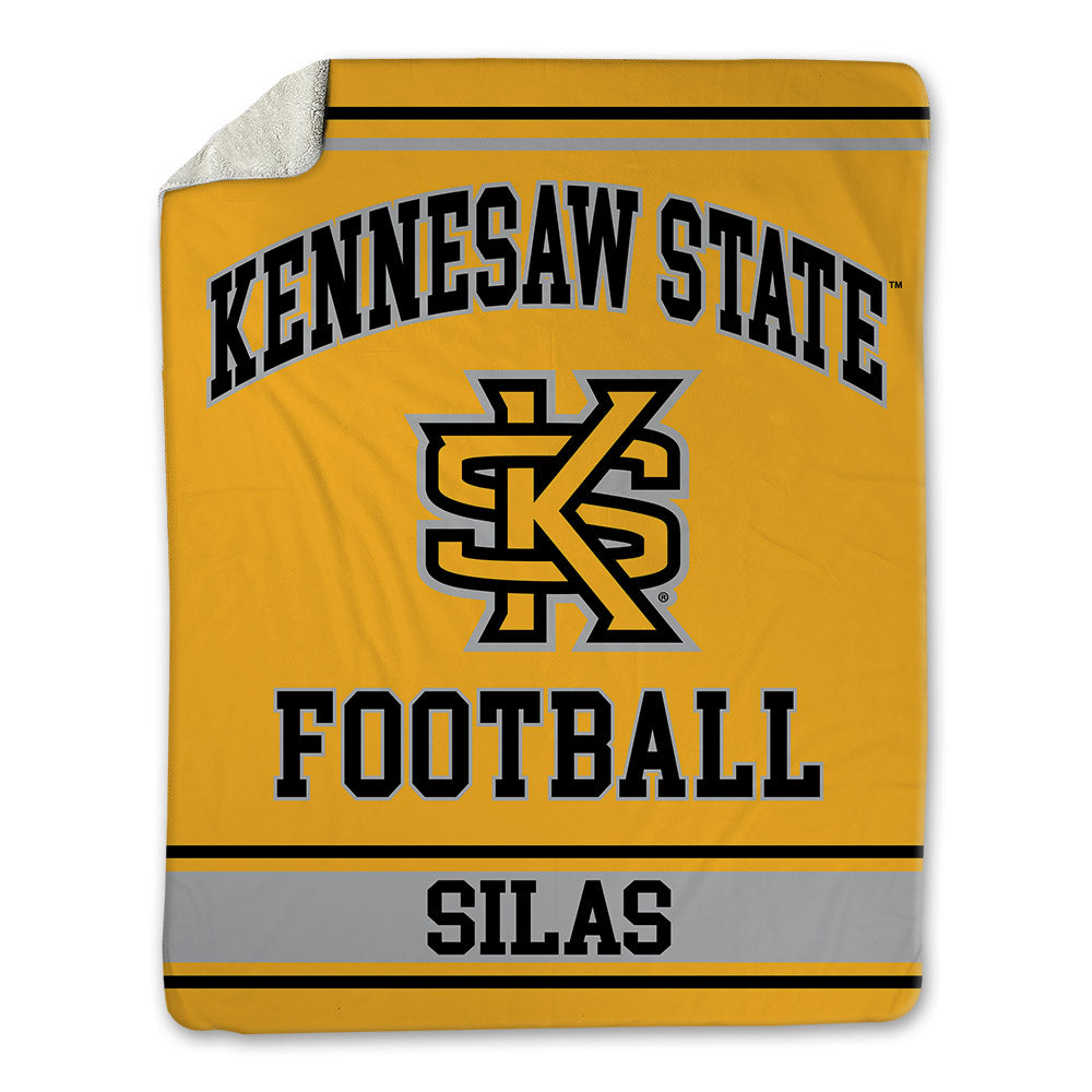 Kennesaw - NCAA Football : Juan Silas - Blanket-0