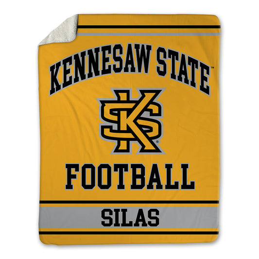 Kennesaw - NCAA Football : Juan Silas - Blanket-0