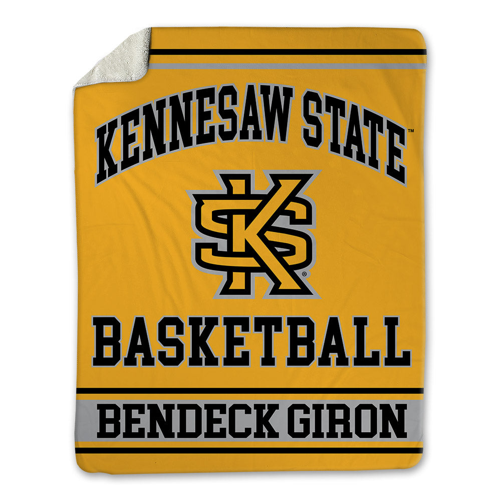 Kennesaw - NCAA Women's Basketball : Gabriela Bendeck Giron - Blanket-0