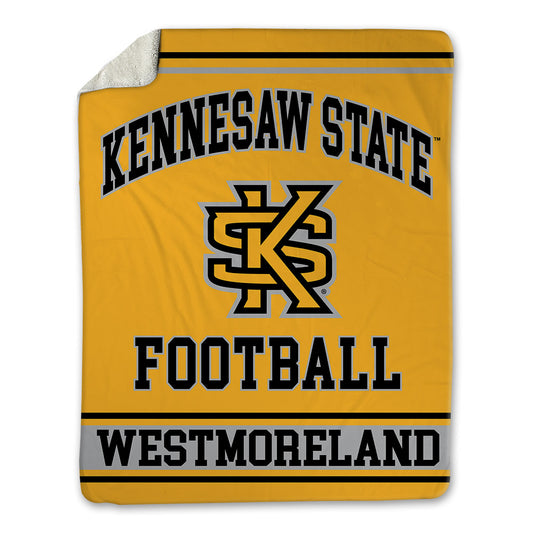 Kennesaw - NCAA Football : Donovan Westmoreland - Blanket-0
