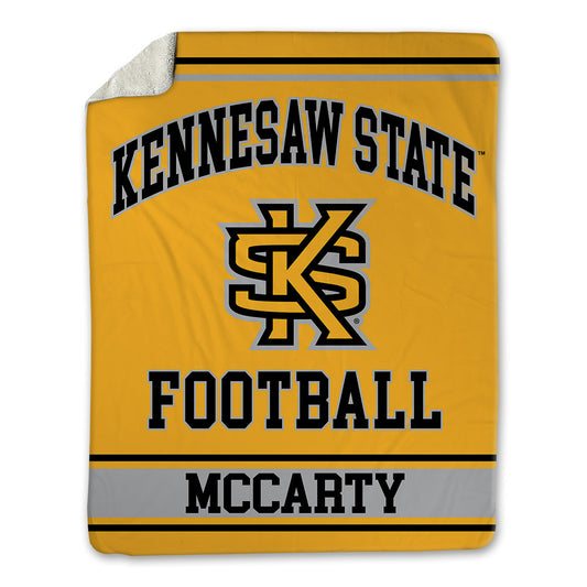 Kennesaw - NCAA Football : Cole McCarty - Blanket-0