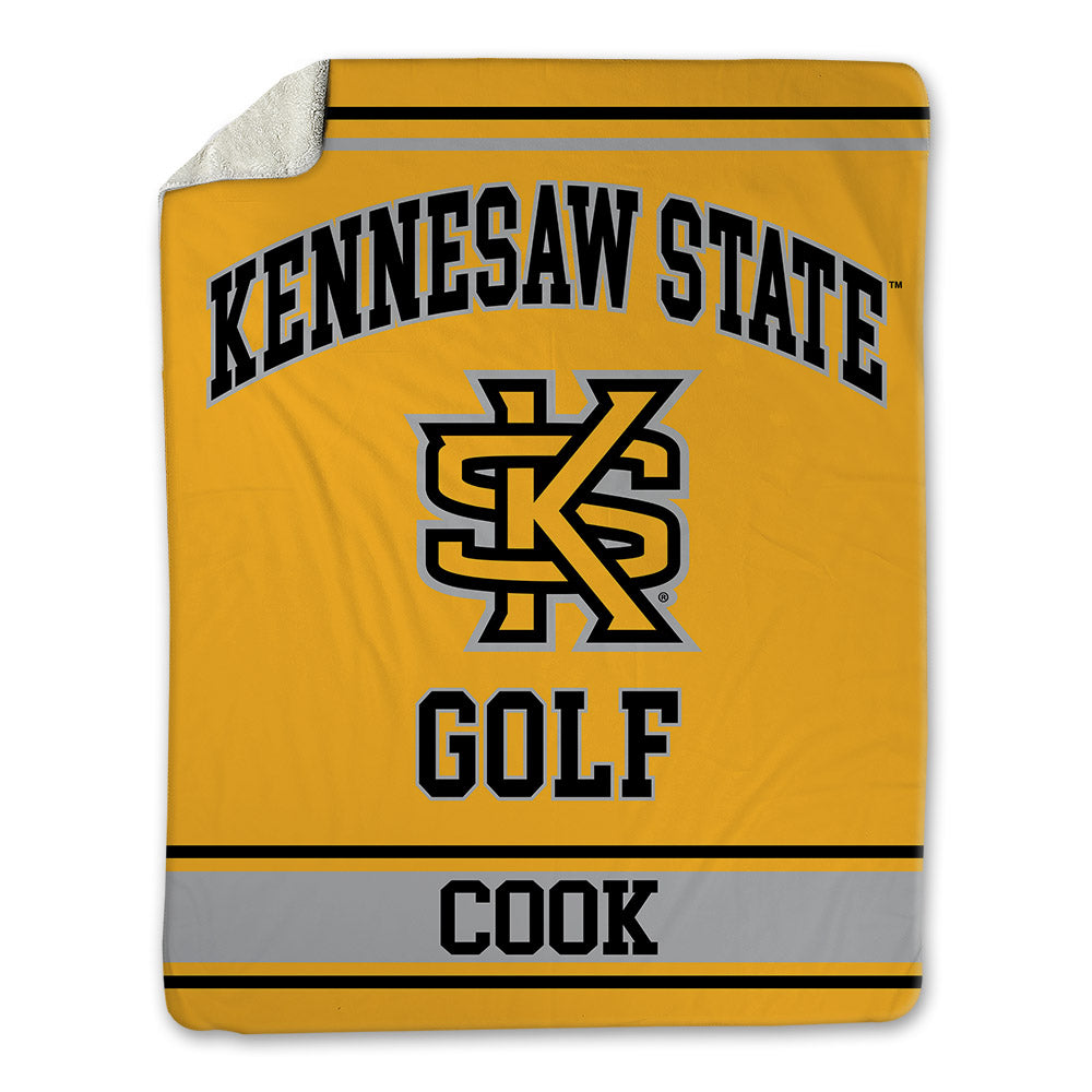 Kennesaw - NCAA Men's Golf : Shaun Cook - Blanket-0