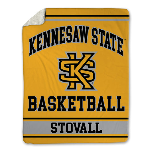 Kennesaw - NCAA Women's Basketball : TaTianna Stovall - Blanket-0