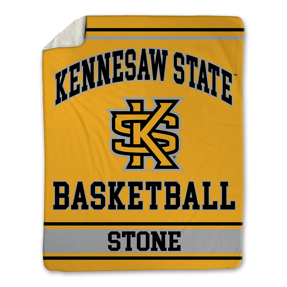 Kennesaw - NCAA Men's Basketball : Charles Stone - Blanket-0