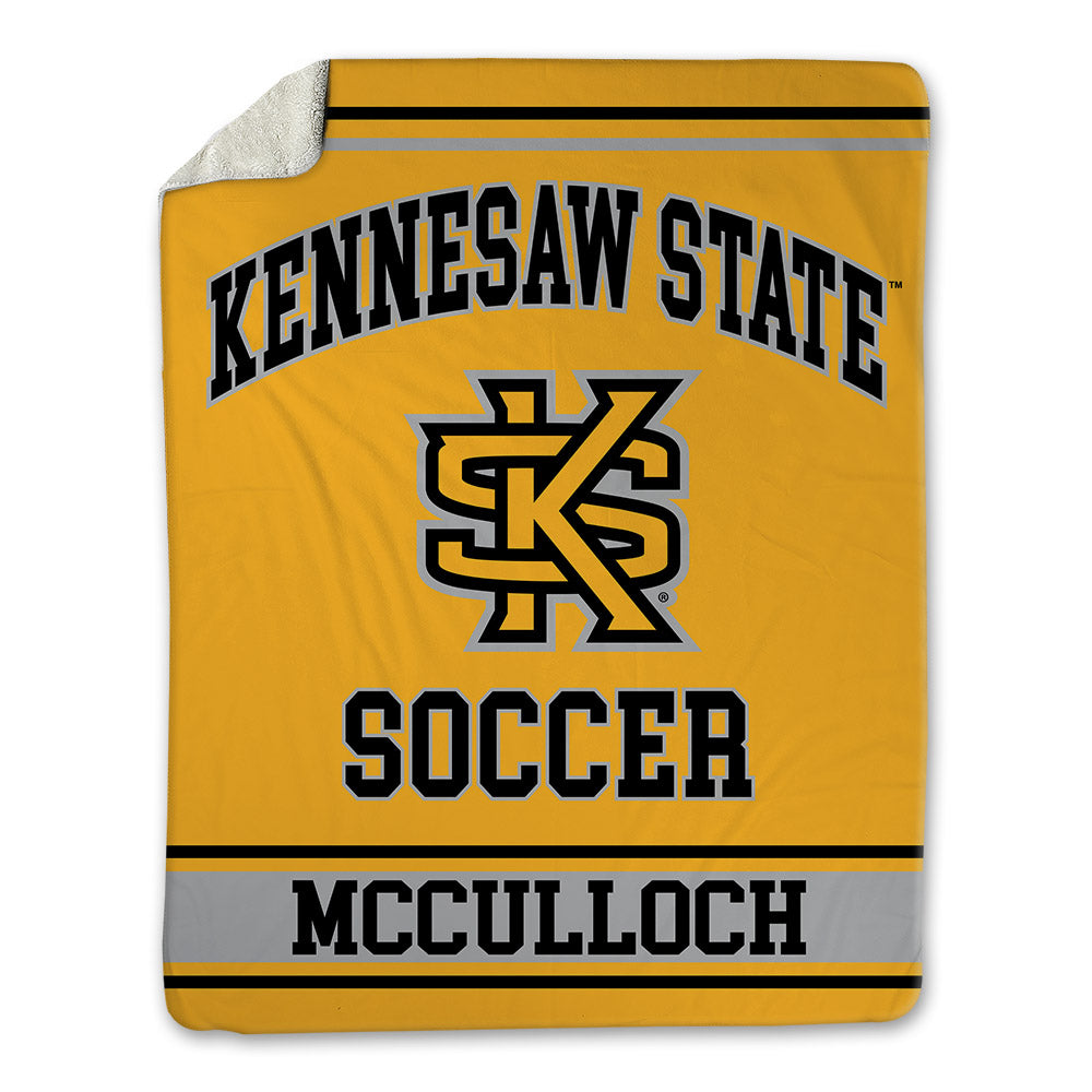 Kennesaw - NCAA Women's Soccer : Paris McCulloch - Blanket-0